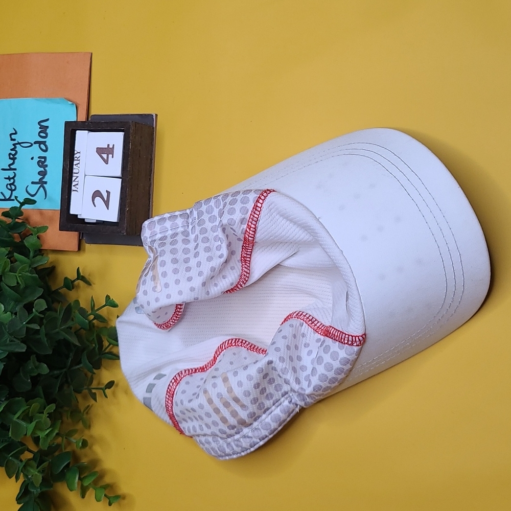 PEARL IZUMI WHITE RED GRAY HAT